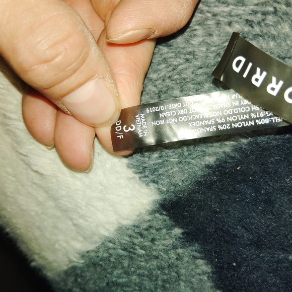 Torrid Black and Green One Piece Swimsuit - Picture 14 of 14